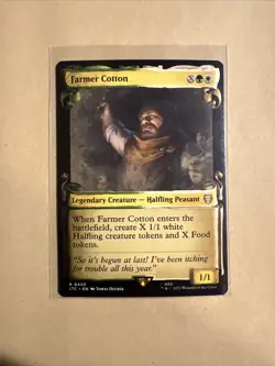 MTG Farmer Cotton LTC 0459 R NM Showcase Scrolls Regular Rare - Image 1