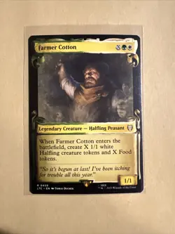 MTG Farmer Cotton LTC 0459 R NM Showcase Scrolls Regular Rare - Image 2