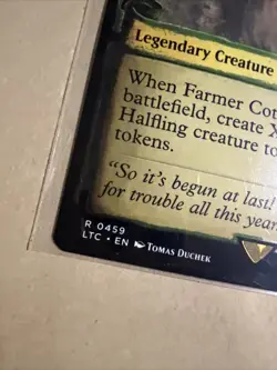 MTG Farmer Cotton LTC 0459 R NM Showcase Scrolls Regular Rare - Image 3