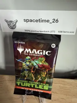 Magic: The Gathering Teenage Mutant Ninja Turtles Play Booster Pack - Image 1