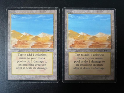 MTG- Desert x2 - Arabian Nights - Image 1