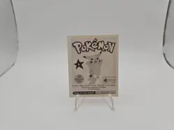 POKEMON SERIES 1, MERLIN TOPPS STICKER # 4, CHARMANDER, YEAR 1999 - Image 2