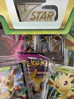 Pokemon TCG Glaceon & Leafeon VStar Special Collection - Packs in Description - Image 4