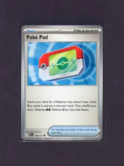 Poke Pad Trainer Item 198/217 ME: Ascended Heroes Pokemon - Image 1