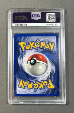 1999 Pokemon Base Set Gyarados HOLO Graded PSA 8; Card 6/102 - Image 2