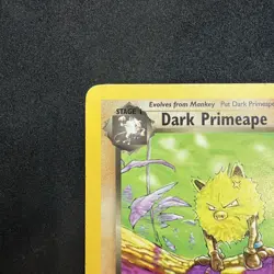 Dark Primeape 43/82 Team Rocket 1st Edition Uncommon Pokemon TCG English LP+ - Image 2