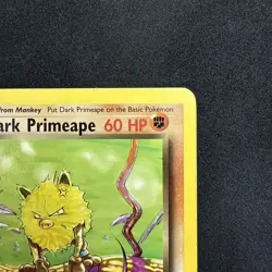 Dark Primeape 43/82 Team Rocket 1st Edition Uncommon Pokemon TCG English LP+ - Image 3