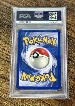 Pokemon 1999 Shadowless Base Set Pikachu (Red Cheeks) 58/102 Near Mint PSA 7 - Image 2