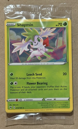 Shaymin Cosmo Holo Vivid Voltage Rare 015/185 Pokemon TCG Sealed - Image 1