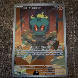 Pokemon Marshadow Full Art Holo Illustration Rare Me01 Mega Evolution 146/132 EN - Image 1
