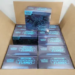 Pokemon Mega Evolution Phantasmal Flames Elite Trainer Box 2025 Lot of 10 - Image 1