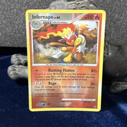 Infernape 31/127 Reverse Holo Rare Pokemon Card Platinum - Image 1