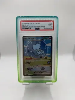 Pokemon Bubble Mew EX 232/091 Special Illustration Paldean Fates PSA 9 - Image 1