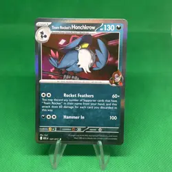 Team Rocket's Honchkrow (Holo Rare) Ascended Heroes Pokemon TCG- 127/217 - Image 1