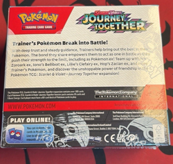 Pokemon TCG Journey Together Booster Box Enhanced with Promo - Factory Sealed - Image 2