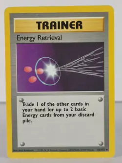Energy Retrieval - Base Set - 81/102 - singles - Pokemon TCG - Uncommon - Image 1