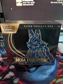 Pokemon Mega Evolution Elite Trainer Box [Mega Lucario] ETB - Image 1
