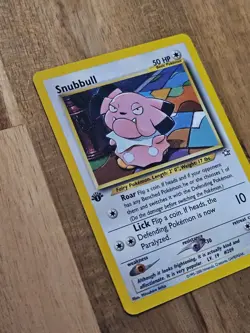 1st Edition Snubbull - NEAR MINT - 74/111 Neo Genesis - Pokemon TCG 2000 WOTC - Image 3