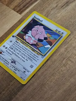 1st Edition Snubbull - NEAR MINT - 74/111 Neo Genesis - Pokemon TCG 2000 WOTC - Image 4