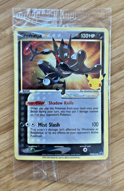 SEALED / DAMAGED Greninja Gold Star ETB Promo SWSH144 Celebrations Pokemon - Image 1