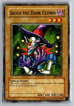1996 Yu-Gi-OH! Saggi the Dark Clown MRD-066 - Image 1
