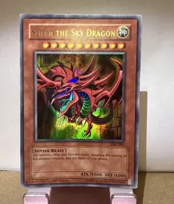 Yu-Gi-Oh! TCG Slifer the Sky Dragon Egyptian God GBI-001 Ultra Rare LTD Edition - Image 1