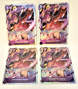 Vinsmoke Reiju SR EB03-031 Extra Booster: One Piece Heroines Edition Foil X4 - Image 1