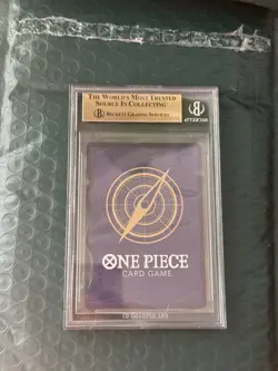 2025 ONE PIECE JAPANESE PROMOS MAGAZINE VOL 20 MONKEY D LUFFY BGS 9.5 LIKE PSA10 - Image 2