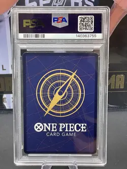 2024 One Piece English OP08-118 Silvers Rayleigh SEC Foil PSA 10 GEM MINT - Image 2