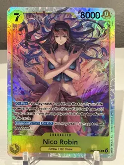 Nico Robin (055) EB03-055 Extra Booster: One Piece Heroines Edition Foil SR - Image 1