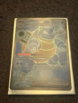 Blastiose Ex. Pokemon card. Great condition. - Image 1