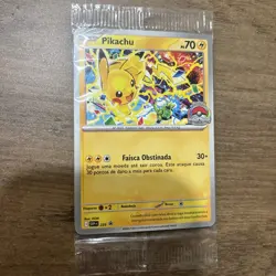 Portuguese Pokemon Promo World Championship 2025 Pikachu Card 225 Sealed - Image 1