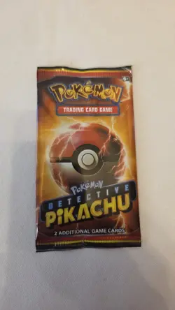 2019 Detective Pikachu Movie Card Promo Card Pack Unopened - Image 1