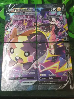 Morpeko V Union Set Swsh 287, 288, 289 And 290, 4 Card Set - Image 1