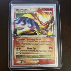 Infernape LV.X DP10 Black Star Promo 2007 Holo Rare Pokemon Card TCG - Image 1