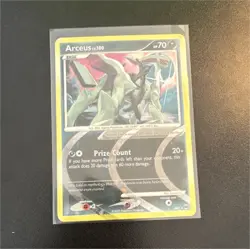 Pokemon TCG Arceus AR1 Arceus Basic Regular 2009 70 HP Card - Image 1