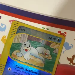 Seel - 95/144 - Pokemon Skyridge Reverse Holo Rare Card NM - Image 3