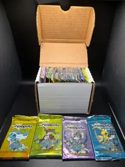 OPENED NEOPETS TCG CURSE OF MARAQUA "Booster Box" 36 Packs NO CODE CARDS - Image 1