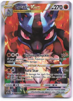 SWSH: Sword & Shield Promo Cards #SWSH291 Lucario VSTAR - Image 1