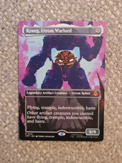 Krang, Utrom Warlord (Borderless) - 0221 - MTG: Teenage Mutant Ninja Turtles... - Image 1