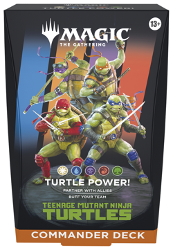Teenage Mutant Ninja Turtles Commander Deck - Turtle Power - English - 2/27 - Image 2