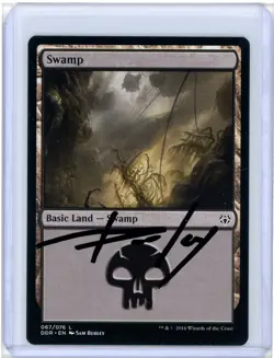 Swamp Signed Artist Proof MTG - Image 1