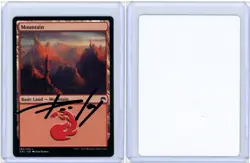 Mountain Signed Artist Proof MTG - Image 3
