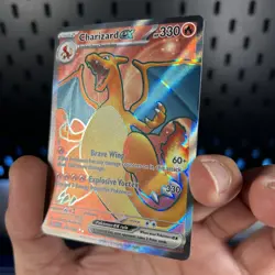 Pokemon TCG - S&V 151 - 183/165 Charizard ex - Ultra Rare NM/M Full Art Lizardon - Image 3