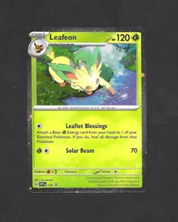 Leafeon SVP 170 - Cosmos Holo Black Star Promo Pokemon Card TCG NM - Image 1