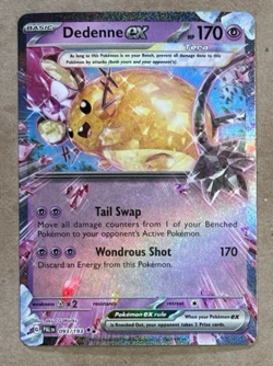 Dedenne Ex Holo Paldea Evolved Double Rare 093/193 Pokemon TCG - Image 1