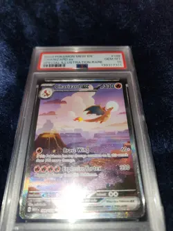 Pokemon SV 151 Charizard EX 199/165 Special Illustration Rare PSA 10 English! - Image 2