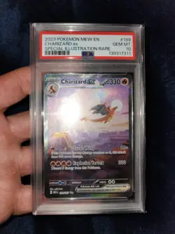 Pokemon SV 151 Charizard EX 199/165 Special Illustration Rare PSA 10 English! - Image 3