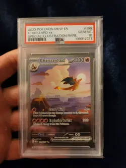 Pokemon SV 151 Charizard EX 199/165 Special Illustration Rare PSA 10 English! - Image 4
