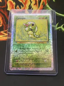 Caterpie 69/110 Reverse Holo Legendary Collection Pokemon Card HP CONDITION - Image 1